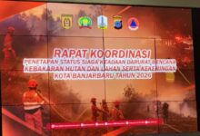 Banjarbaru Tetapkan Status Siaga Darurat Karhutla