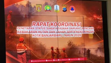 Banjarbaru Tetapkan Status Siaga Darurat Karhutla