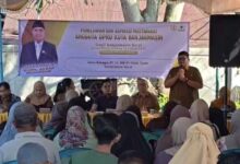 Ridho Pantau Akses Jalan Sekolah di Jalan Bahagia Ujung