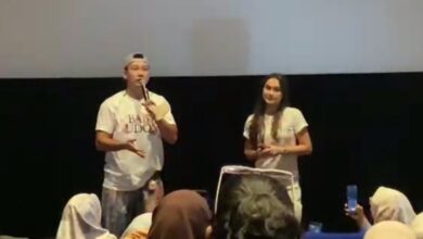 Denny Sumargo dan Caitlin Halderman Sapa Warga Kalsel