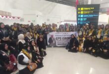 Jemaah umrah EPS Group Naba Tour