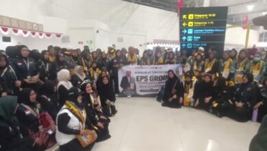 Jemaah umrah EPS Group Naba Tour