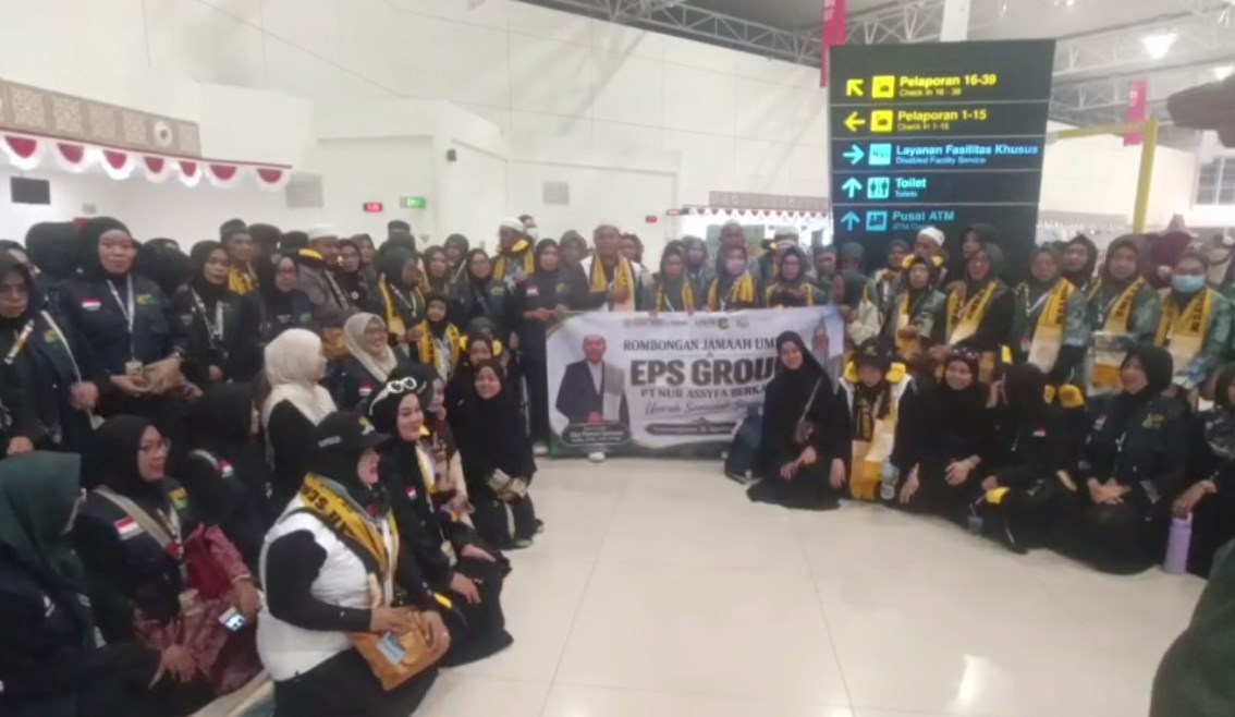 Jemaah umrah EPS Group Naba Tour