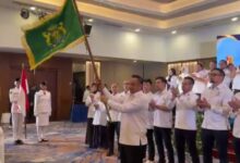 Pengukuhan ketua dan kepengurusan baru Kadin Kota Banjarmasin periode 2026–2031