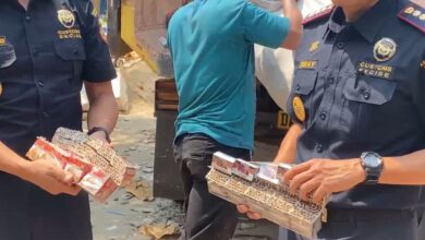 bea cukai banjarmasin gunting roko ilegal