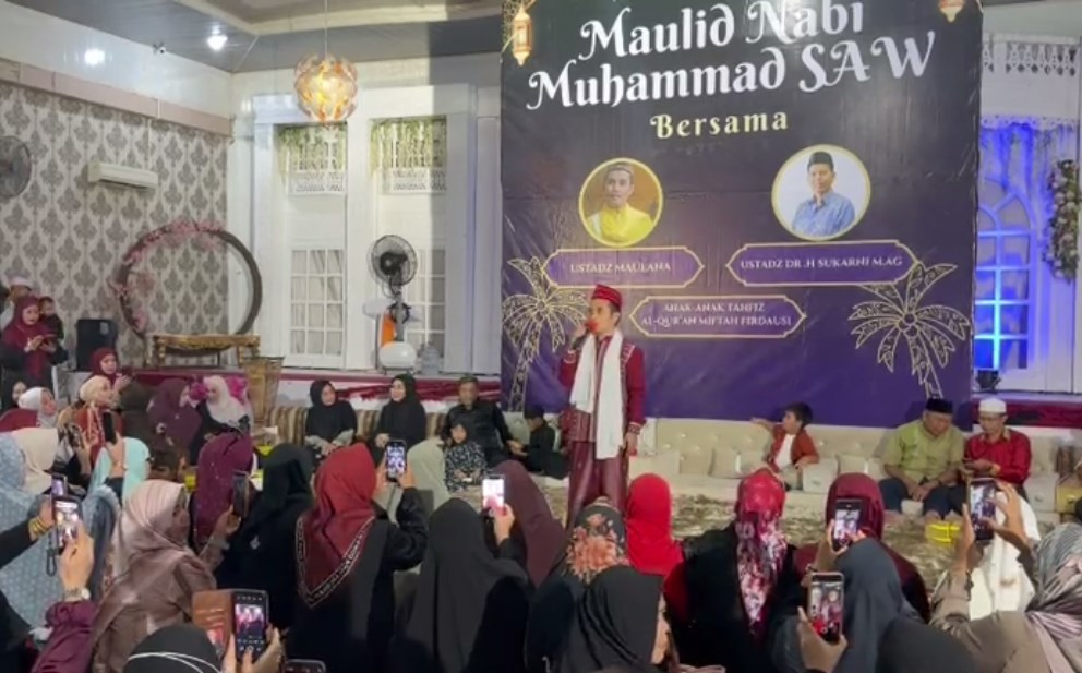 Peringatan Maulid Nabi Muhammad di Rumah Tahfiz Al-Qur’an Miftah Firdausi