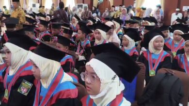 787 Santri TK/TP Al-Qur'an LPPTKA BKPRMI Diwisuda