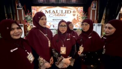 pelaksanaan Maulid Akbar Dars Khadeejah di Mahligai Pancasila