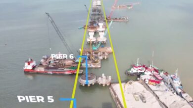 Pembangunan Jembatan Pulau Laut yang menghubungkan Kabupaten Tanah Bumbu dan Kotabaru