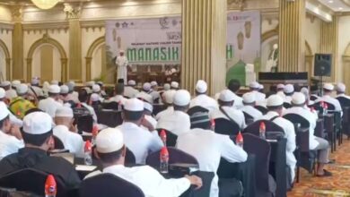 Sebanyak 600 lebih jemaah mengikuti manasik umrah