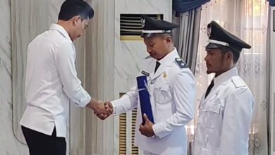 Dua Pembakal Pengganti Antar Waktu secara resmi dilantik oleh Bupati Banjar Saidi Mansyur