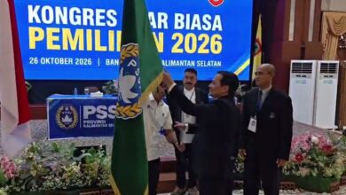 Hasnuryadi Sulaiman kembali dipercaya memimpin organisasi Persatuan Sepak Bola Seluruh Indonesia atau PSSI Kalimantan Selatan periode 2026