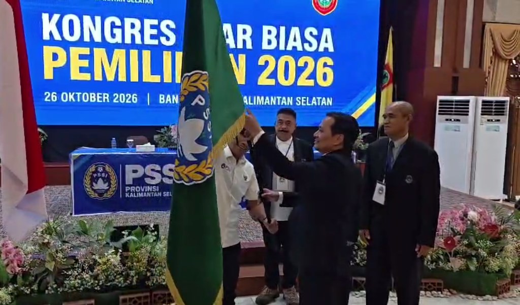 Hasnuryadi Sulaiman kembali dipercaya memimpin organisasi Persatuan Sepak Bola Seluruh Indonesia atau PSSI Kalimantan Selatan periode 2026