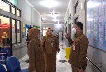 ekdako Banjarmasin, Ichrom Muftezar, melakukan sidak ke Puskesmas Sungai Andai