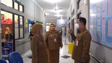 ekdako Banjarmasin, Ichrom Muftezar, melakukan sidak ke Puskesmas Sungai Andai